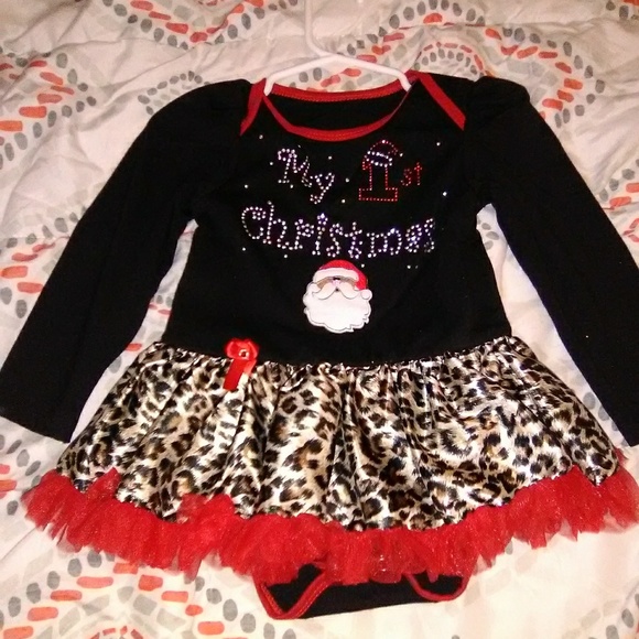 👗Custom made 👗My 1st Christmas tutu dress size - Picture 1 of 3